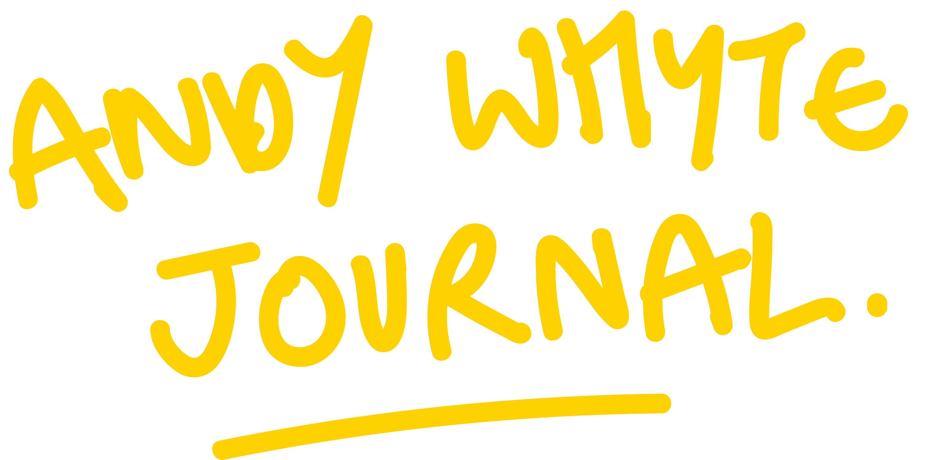 AWJ — Andy Whyte Journal